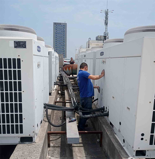 贵港市中央空调制热和不制冷系统维修方法